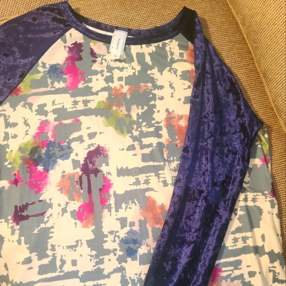 Honeyme velvet sleeve